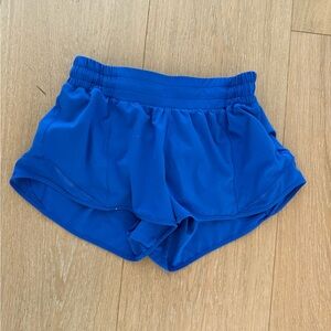 lululemon athletica Vibrant Blue Athletic Shorts